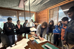 14-Ali-teaching-working-with-Wax